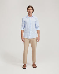 Fergus Linen Striped Shirt MENS SHIRTS