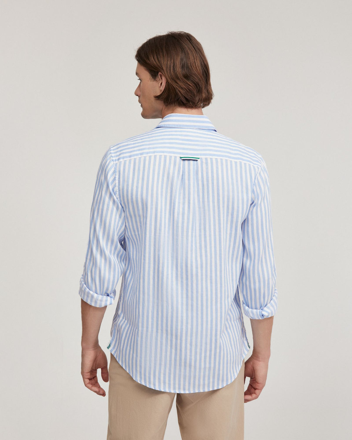 Fergus Linen Striped Shirt MENS SHIRTS