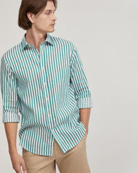 Fergus Linen Striped Shirt MENS SHIRTS