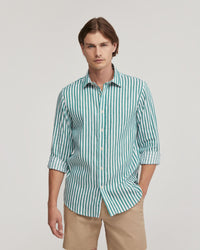 Fergus Linen Striped Shirt MENS SHIRTS