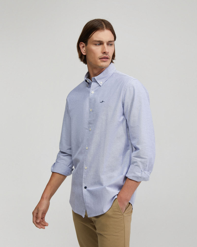 Holloway Oxford Weave Cotton Shirt MENS SHIRTS