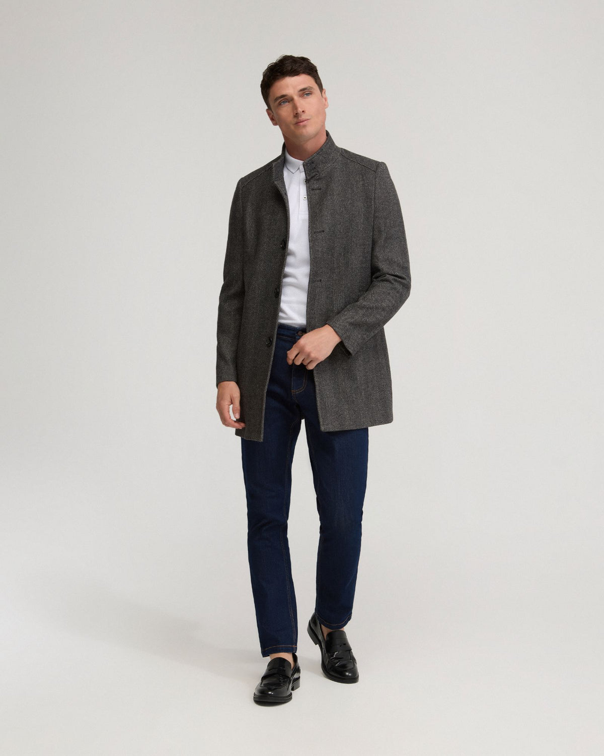 Dunbar Wool Rich Overcoat - Available ~ 1-2 weeks MENS JACKETS AND COATS