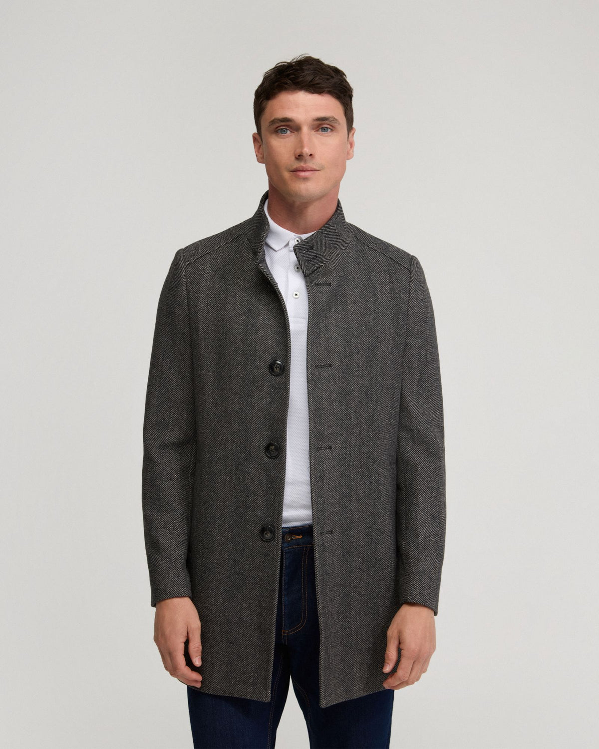 Dunbar Wool Rich Overcoat - Available ~ 1-2 weeks MENS JACKETS AND COATS