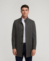 Dunbar Wool Rich Overcoat - Available ~ 1-2 weeks MENS JACKETS AND COATS