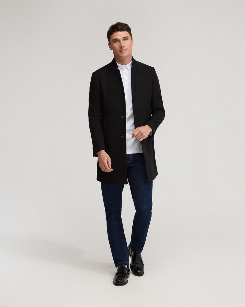 Austin Wool Rich Overcoat - Available ~ 1-2 weeks MENS JACKETS AND COATS