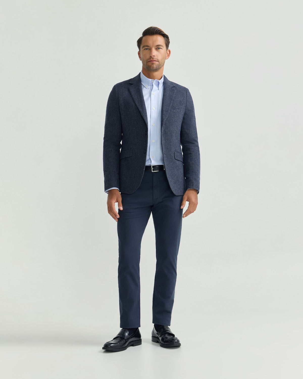Blake Herringbone Wool Blazer MENS JACKETS AND COATS