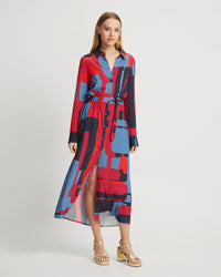 DIANNE LARGE SCALE PRINTED DRESS - AVAILABLE ~ 1-2 weeks WOMENS DRESSES