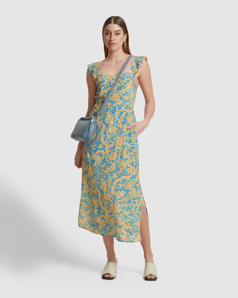 LAURA TROPICS DRESS WOMENS DRESSES