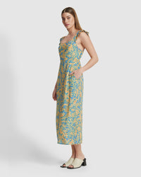 LAURA TROPICS DRESS WOMENS DRESSES