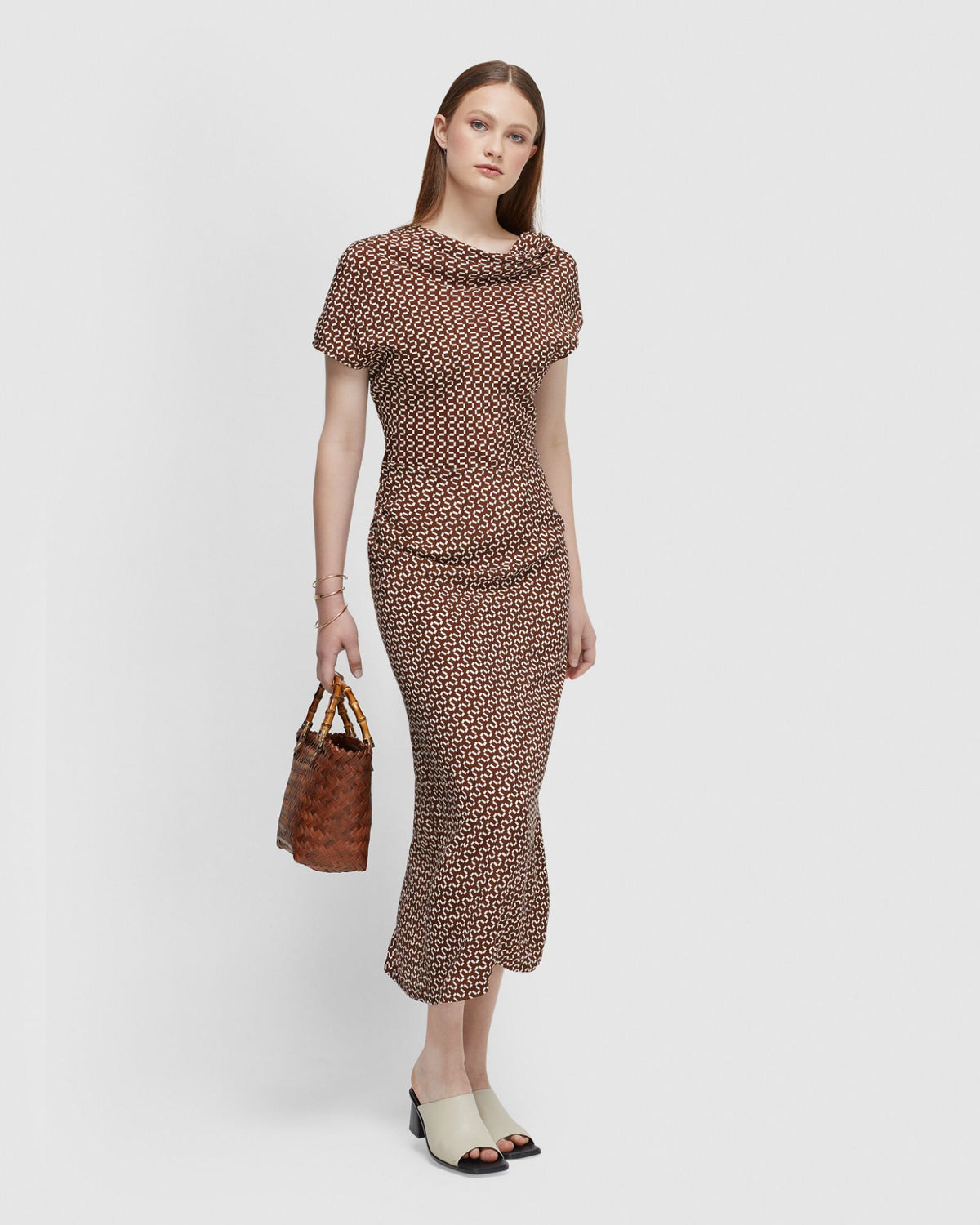 VICTORIA ZIGZAG DRESS WOMENS DRESSES