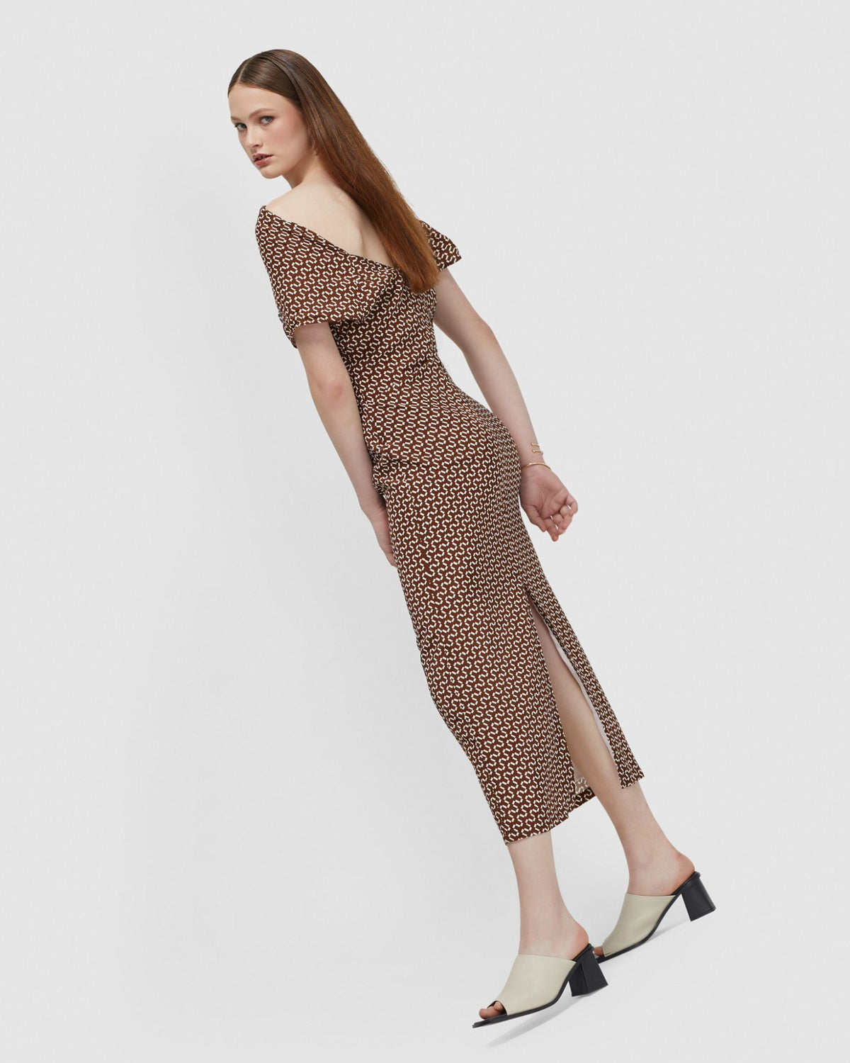 VICTORIA ZIGZAG DRESS WOMENS DRESSES