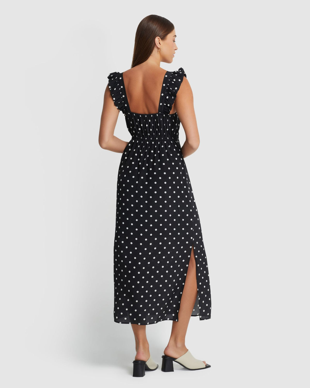 LAURA SPOT DRESS WOMENS DRESSES