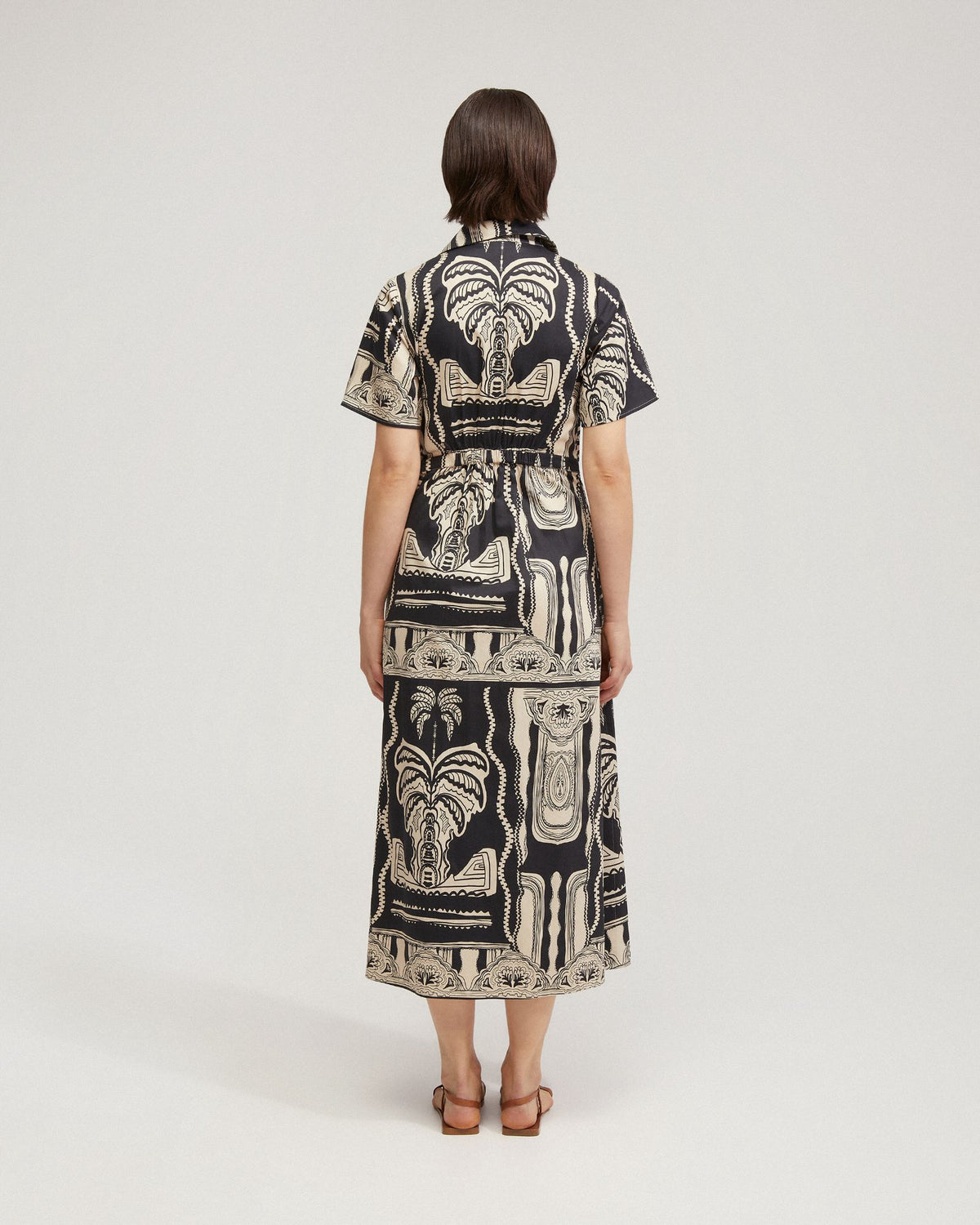 JASMINE PRINTED SHIRT DRESS - AVAILABLE ~ 1-2 weeks WOMENS DRESSES