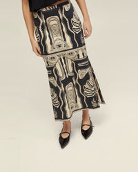 ALICE PRINTED SKIRT WOMENS SKIRTS