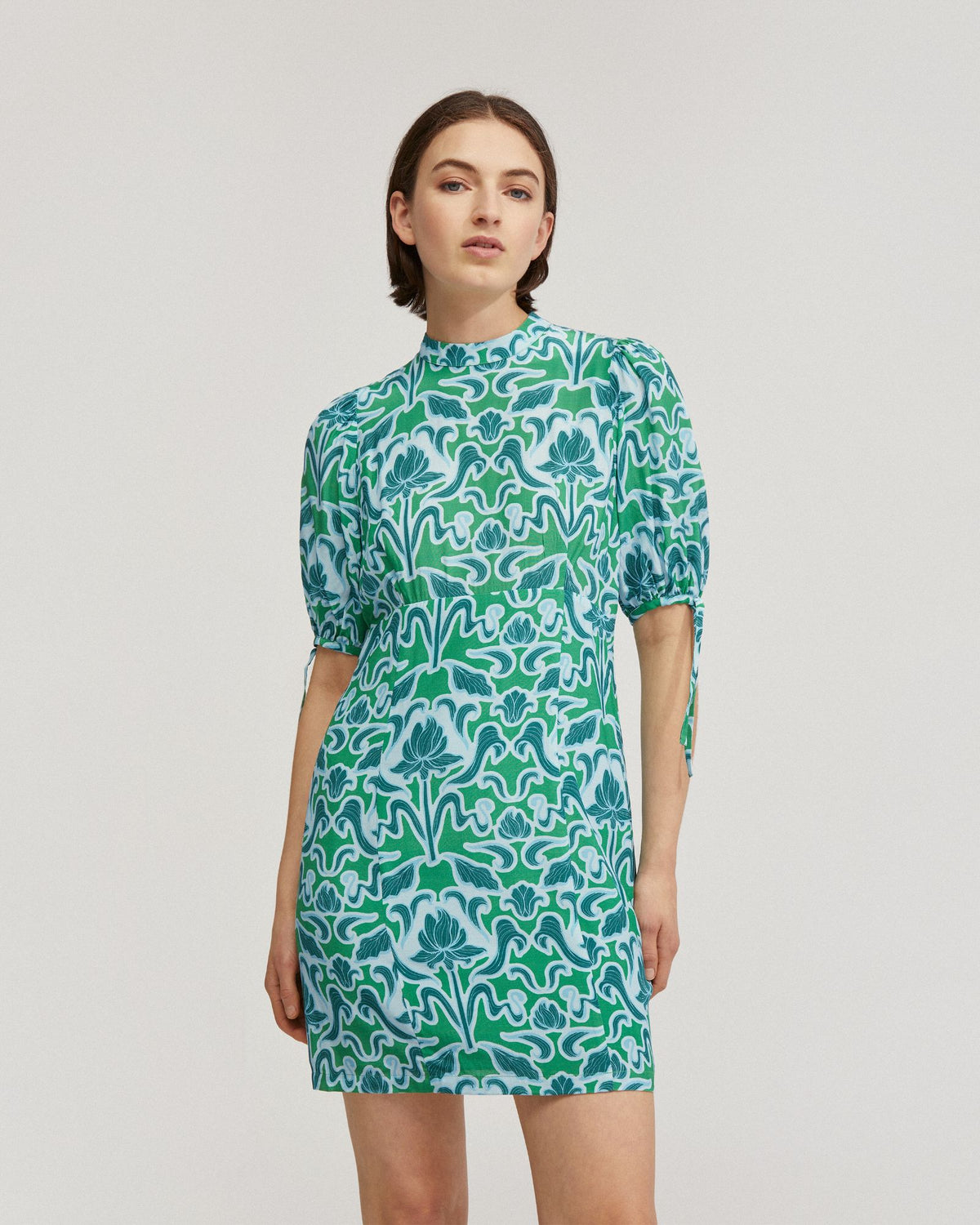 Rhapsody Printed Mini Dress