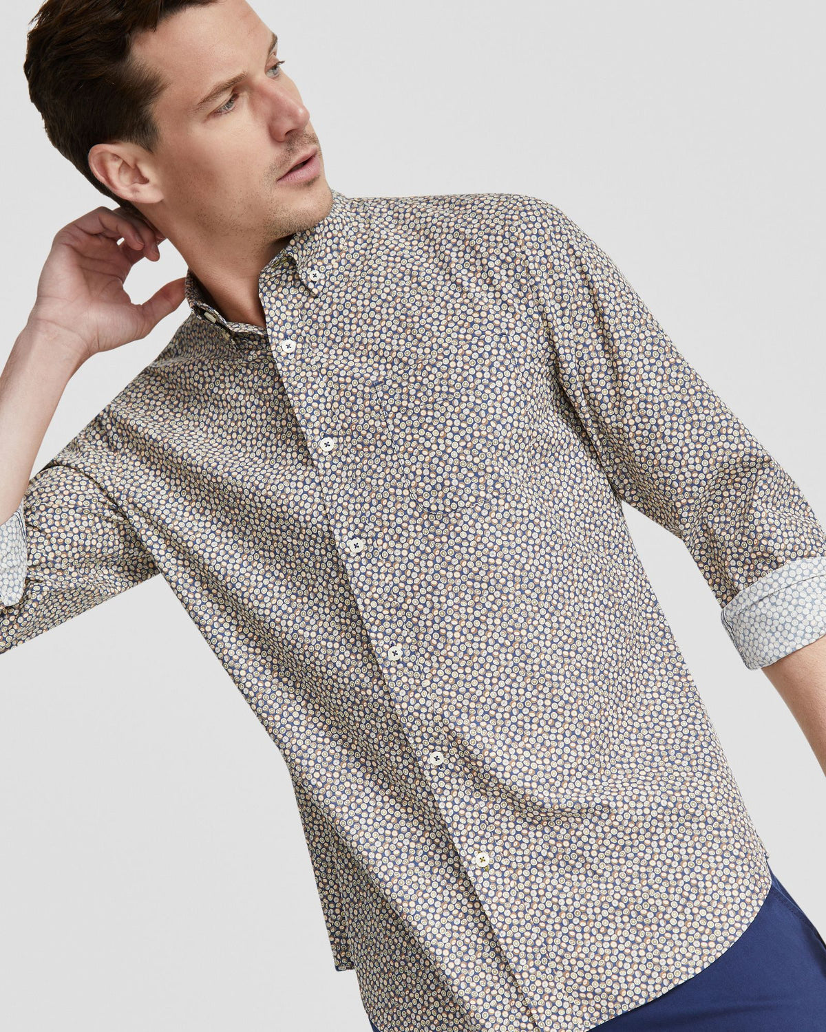 PORTLAND PRINT SHIRT MENS SHIRTS