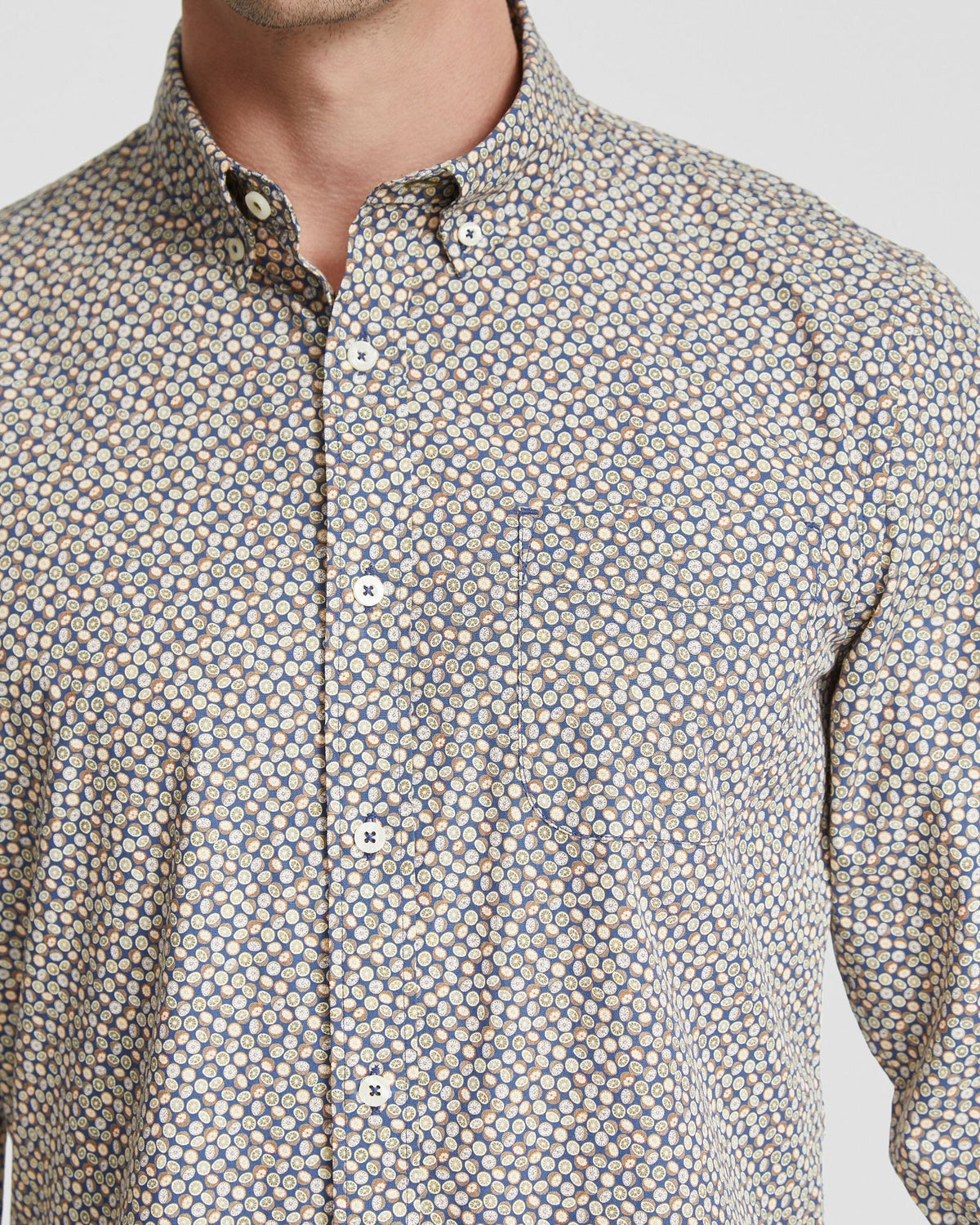 PORTLAND PRINT SHIRT MENS SHIRTS