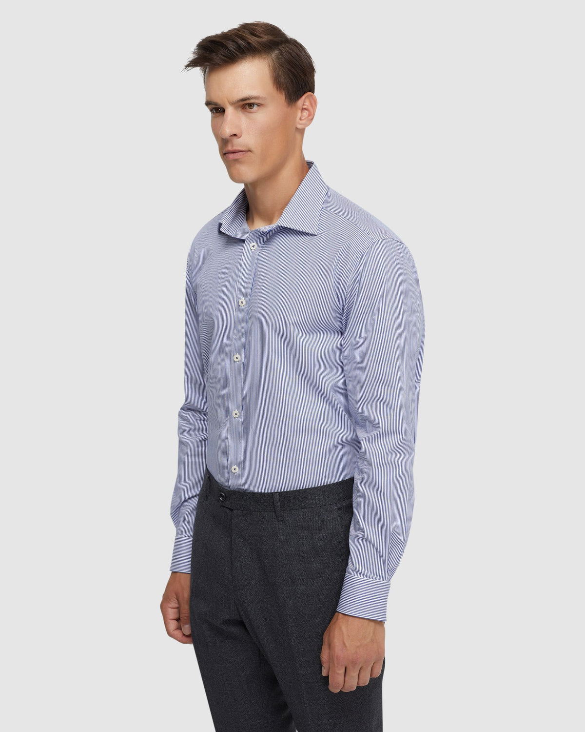 ISLINGTON COTTON STRIPED SHIRT MENS SHIRTS