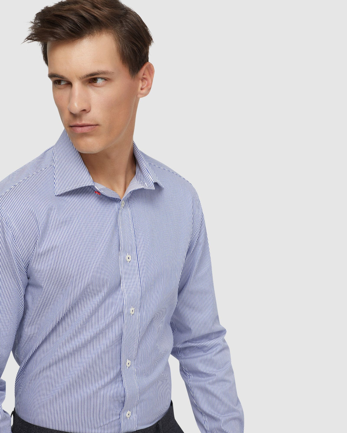 ISLINGTON COTTON STRIPED SHIRT MENS SHIRTS