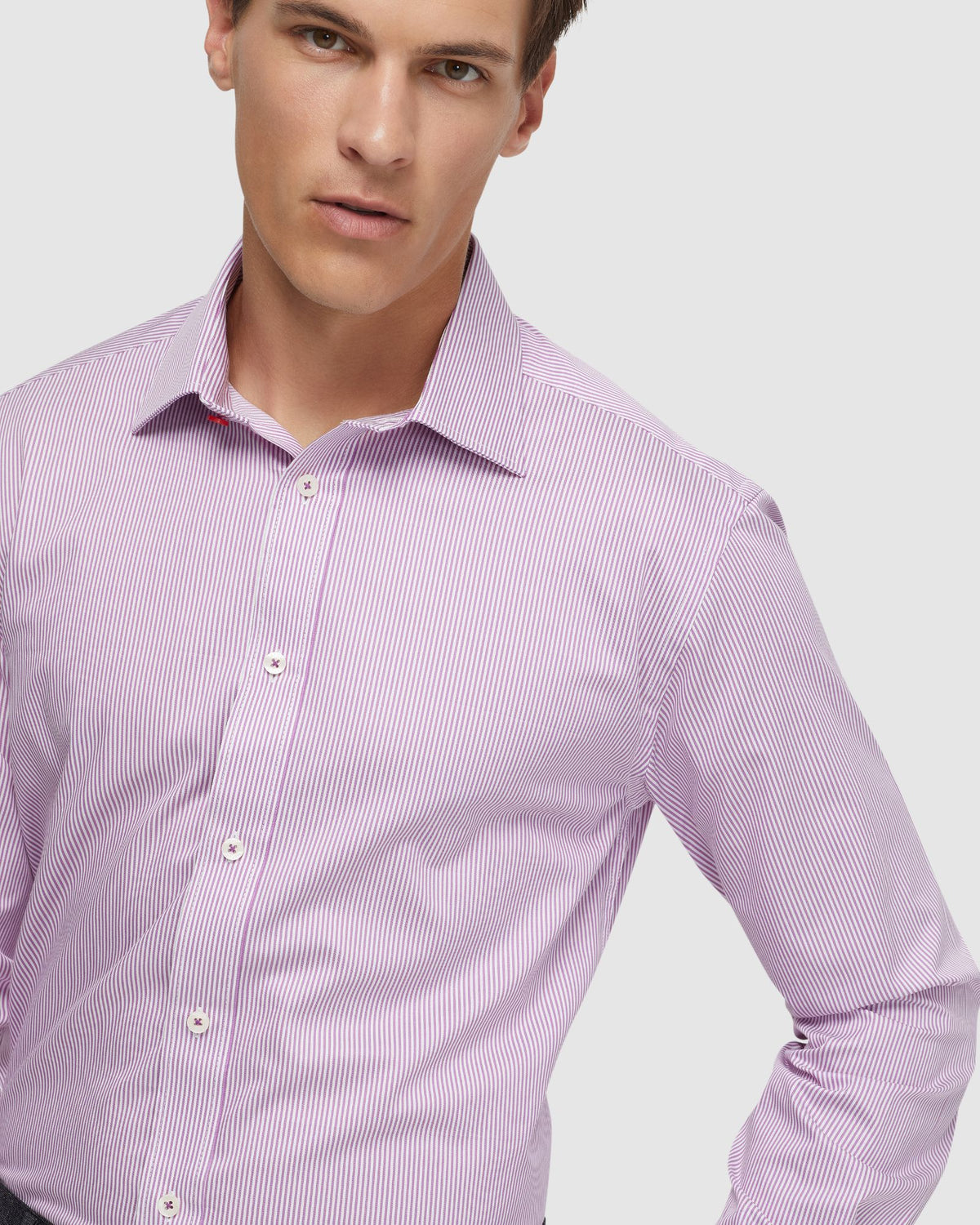 ISLINGTON COTTON STRIPED SHIRT MENS SHIRTS