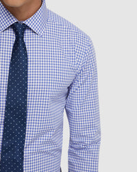 BECKTON COTTON GINGHAM SHIRT MENS SHIRTS