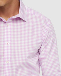 BECKTON COTTON GINGHAM SHIRT MENS SHIRTS