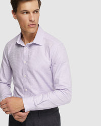 BECKTON COTTON DOBBY SHIRT MENS SHIRTS