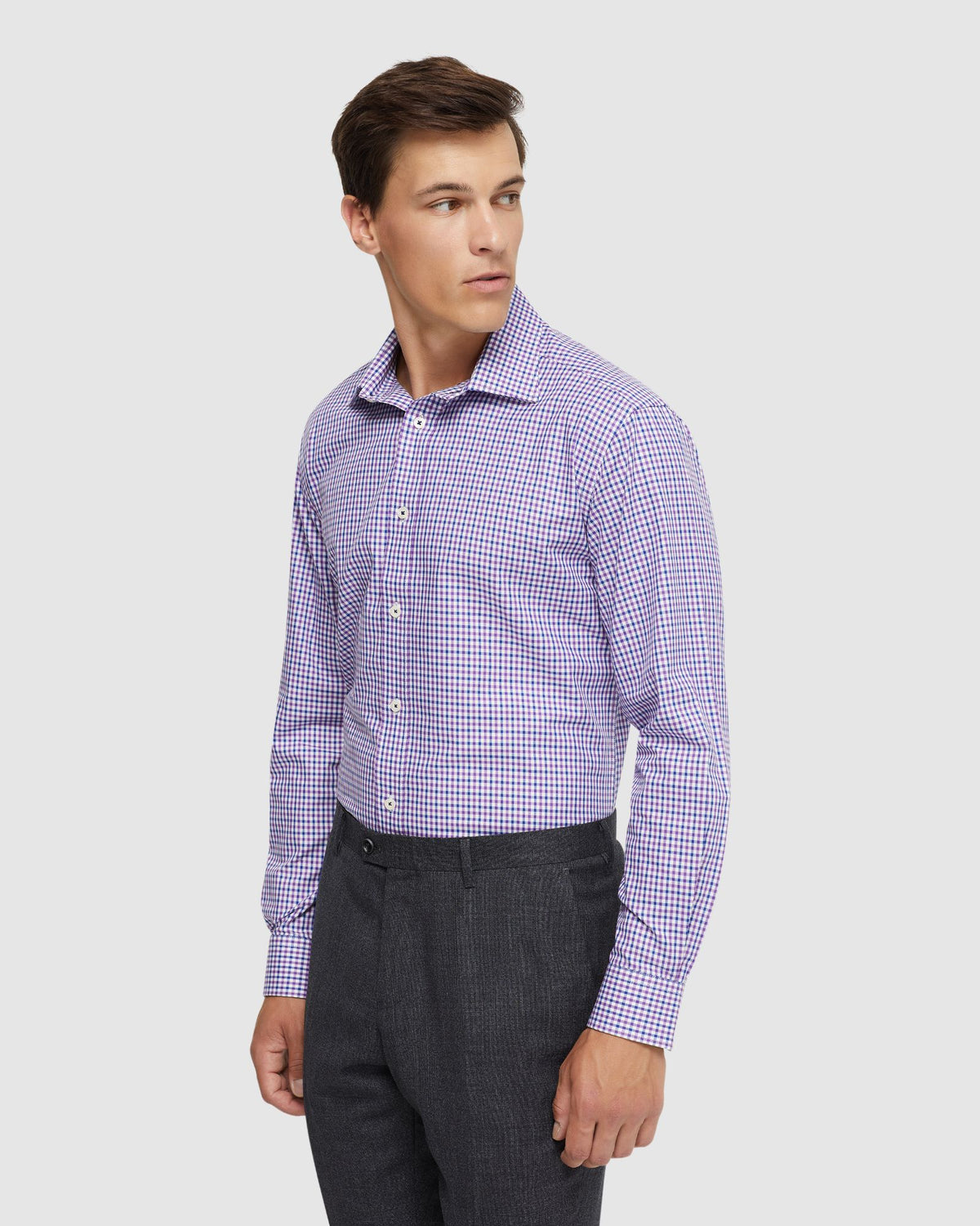 ISLINGTON COTTON SMALL CHECK SHIRT MENS SHIRTS