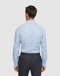 ISLINGTON COTTON SMALL CHECK SHIRT MENS SHIRTS