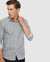 KENTON FLORAL PRINT COTTON SHIRT MENS SHIRTS