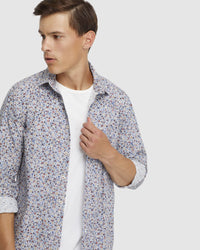 KENTON FLORAL PRINT COTTON SHIRT MENS SHIRTS