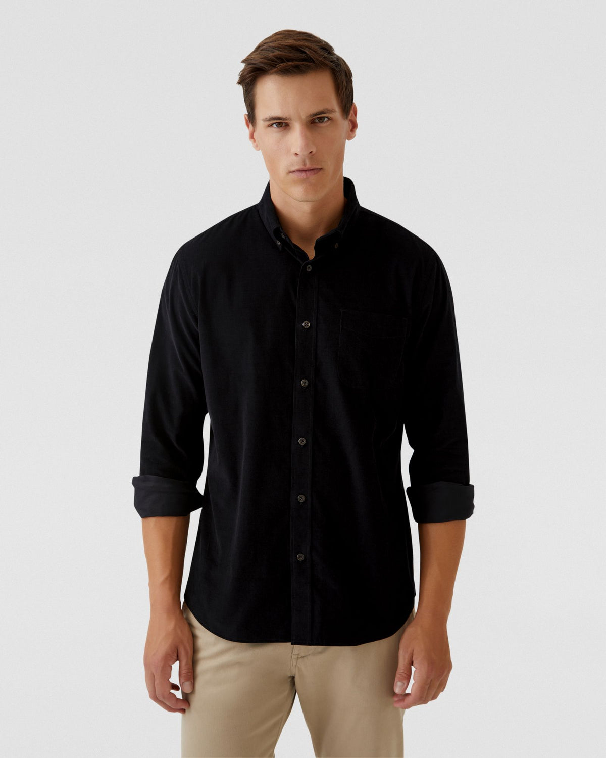 PORTLAND CORDUROY COTTON SHIRT MENS SHIRTS