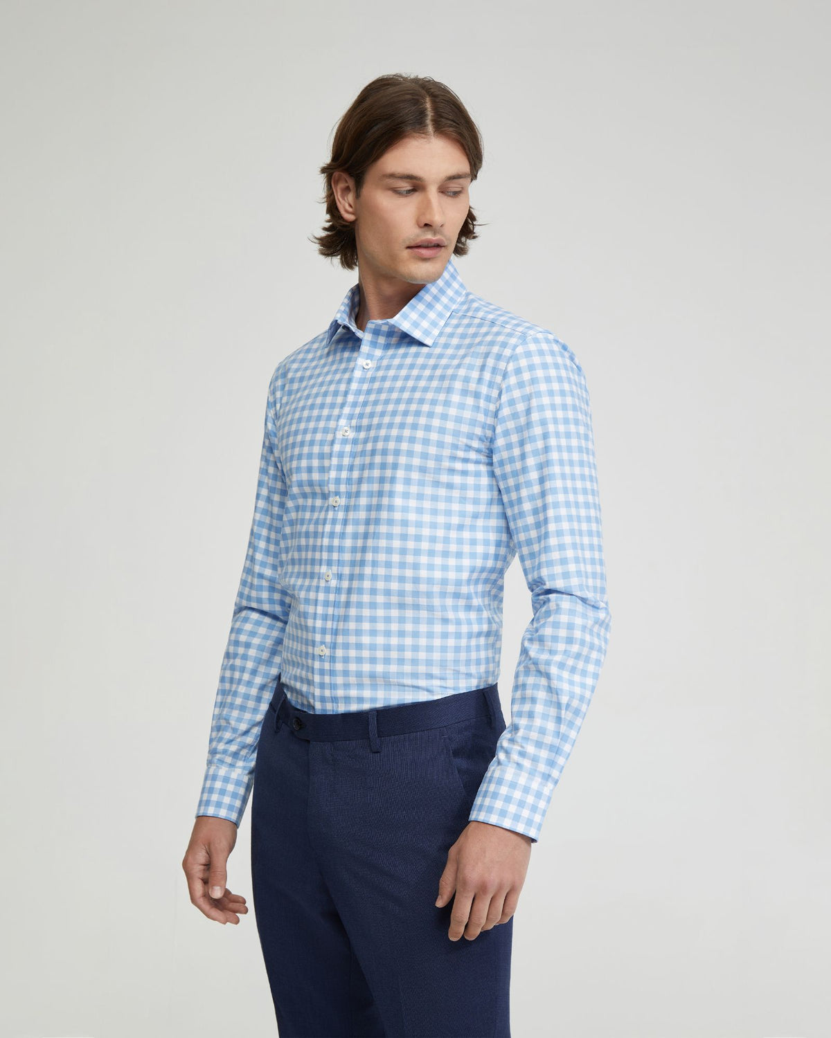 BECKTON CHECKED COTTON SHIRT MENS SHIRTS