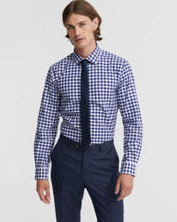 BECKTON CHECKED COTTON SHIRT MENS SHIRTS