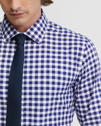 BECKTON CHECKED COTTON SHIRT MENS SHIRTS