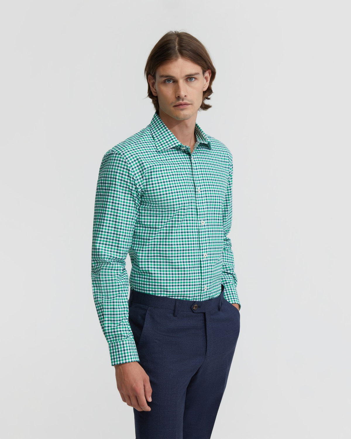 ISLINGTON CHECKED COTTON SHIRT MENS SHIRTS