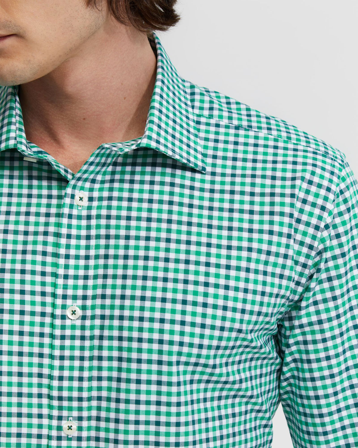 ISLINGTON CHECKED COTTON SHIRT MENS SHIRTS