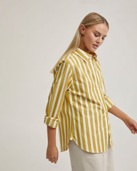 ARIEL STRIPED COTTON SHIRT WOMENS SHIRTS