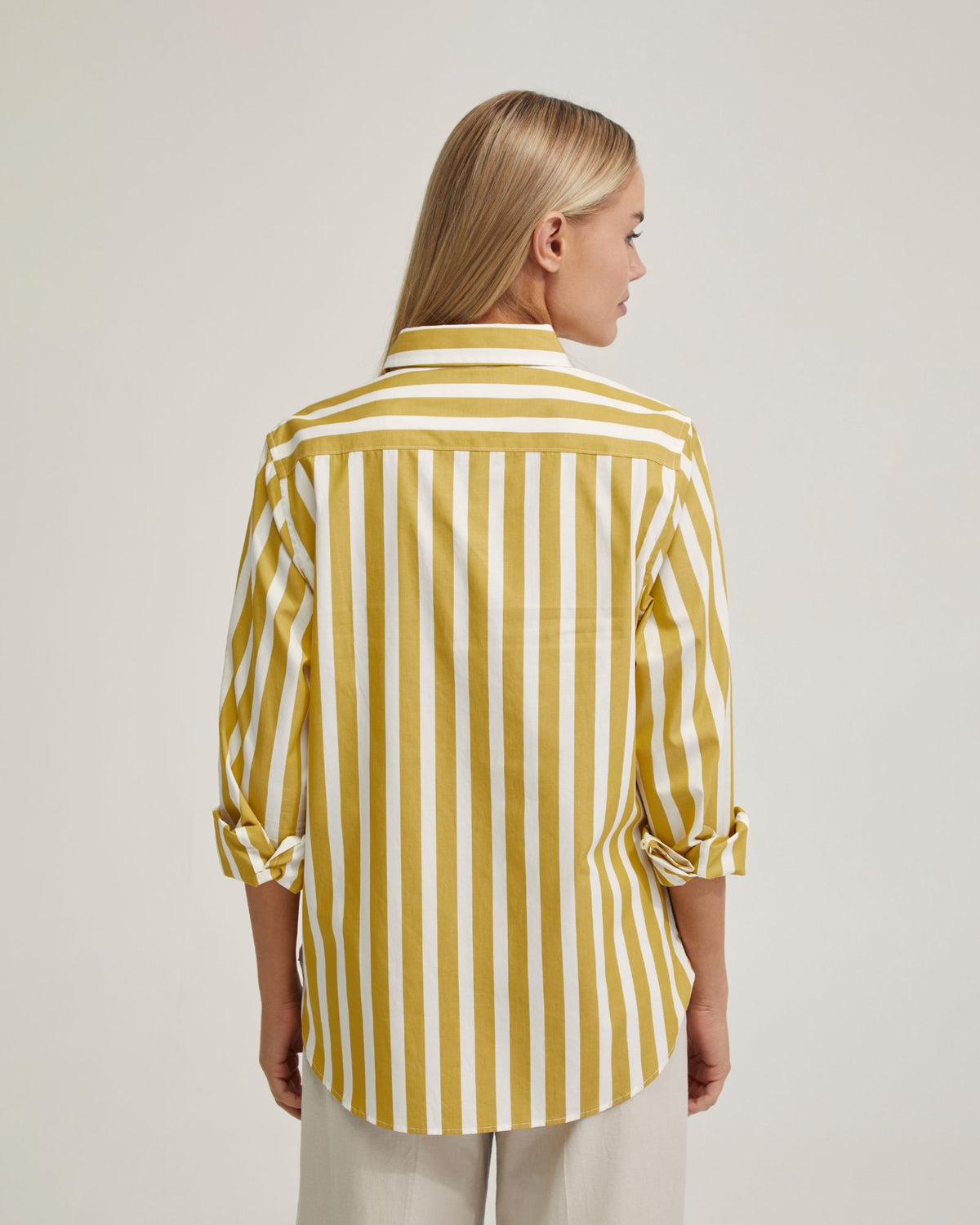 ARIEL STRIPED COTTON SHIRT WOMENS SHIRTS