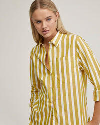 ARIEL STRIPED COTTON SHIRT WOMENS SHIRTS