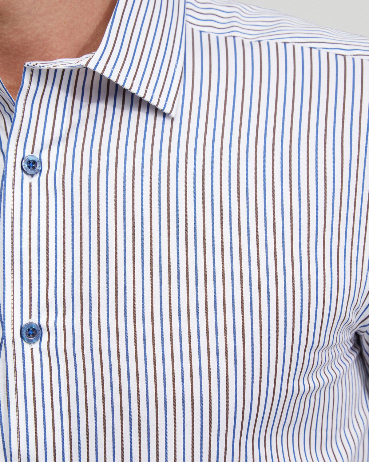 Beckton Cotton Striped Shirt MENS SHIRTS