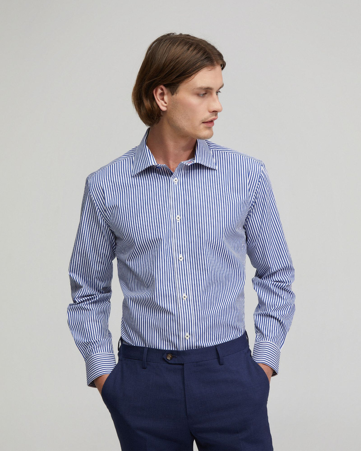 Islington Cotton Striped Shirt MENS SHIRTS