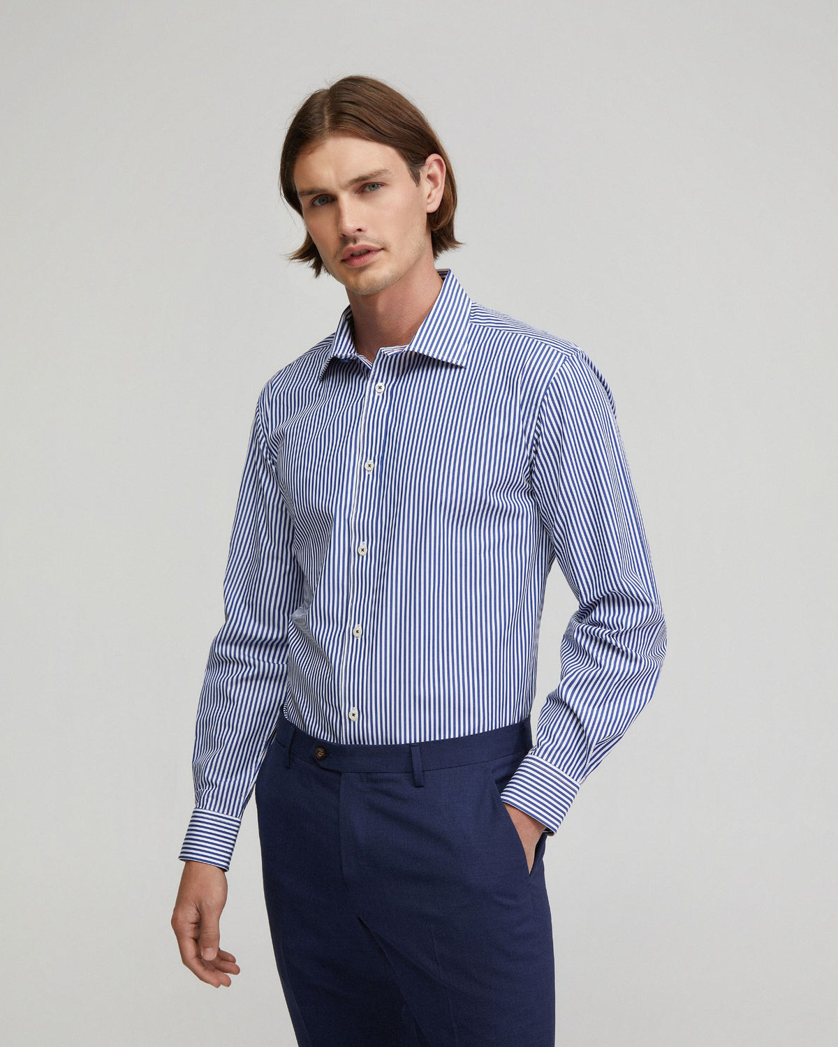 Islington Cotton Striped Shirt MENS SHIRTS