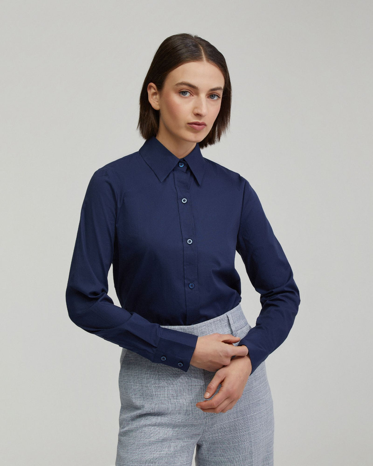 Adrienne Cotton Stretch Shirt WOMENS SHIRTS