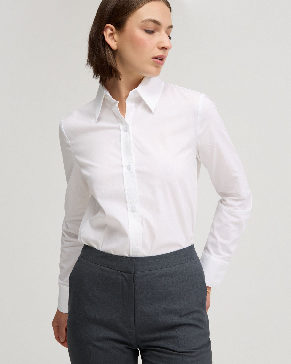 Adrienne Cotton Stretch Shirt WOMENS SHIRTS