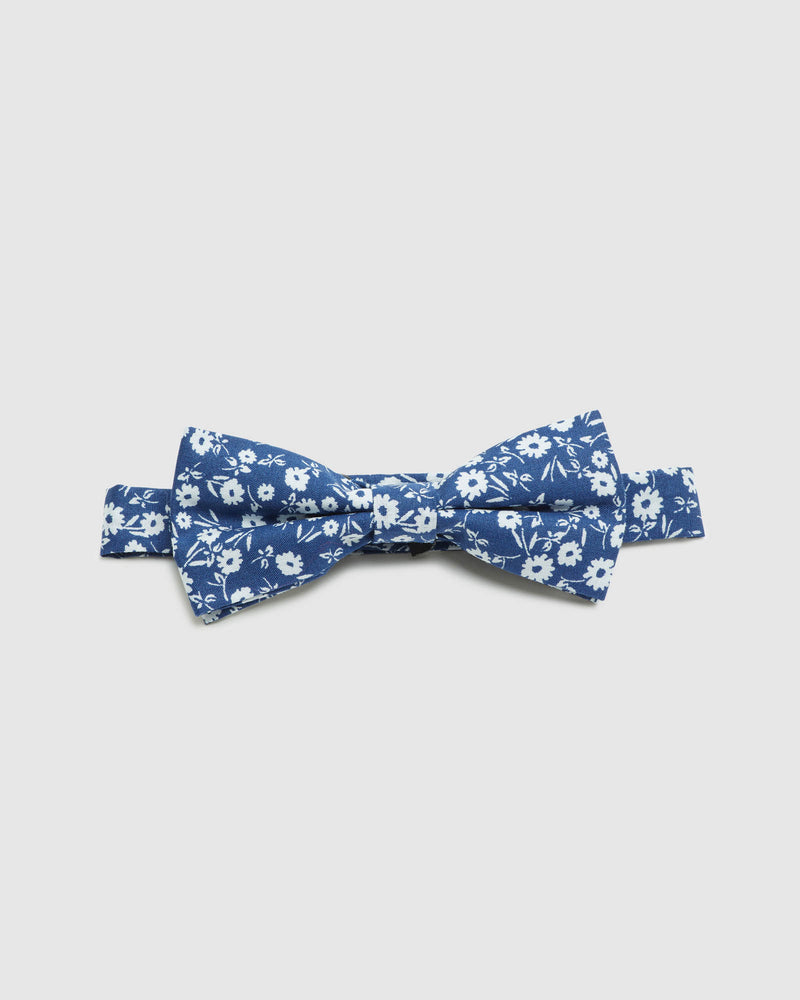 FLORAL COTTON BOW TIE MENS ACCESSORIES