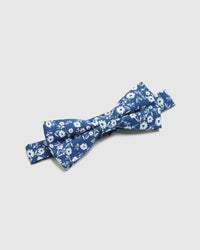 FLORAL COTTON BOW TIE MENS ACCESSORIES