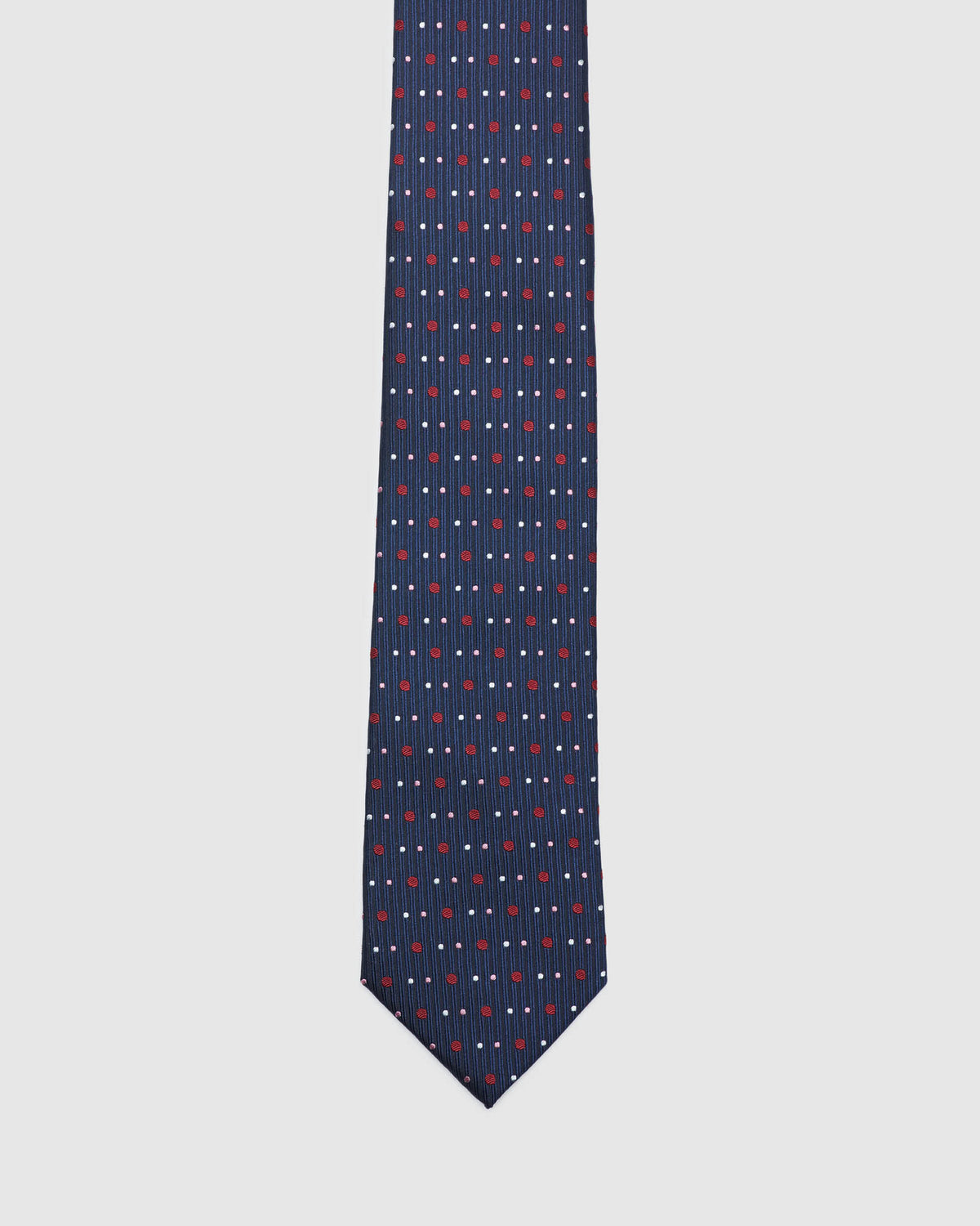 MULTI COLOUR SPOT SILK TIE MENS ACCESSORIES