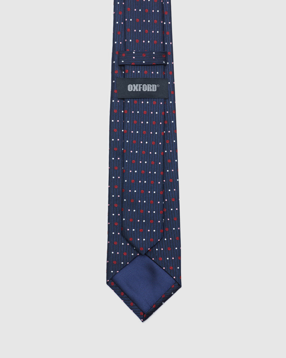 MULTI COLOUR SPOT SILK TIE MENS ACCESSORIES