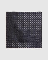 GEO SILK POCKET SQUARE MENS ACCESSORIES